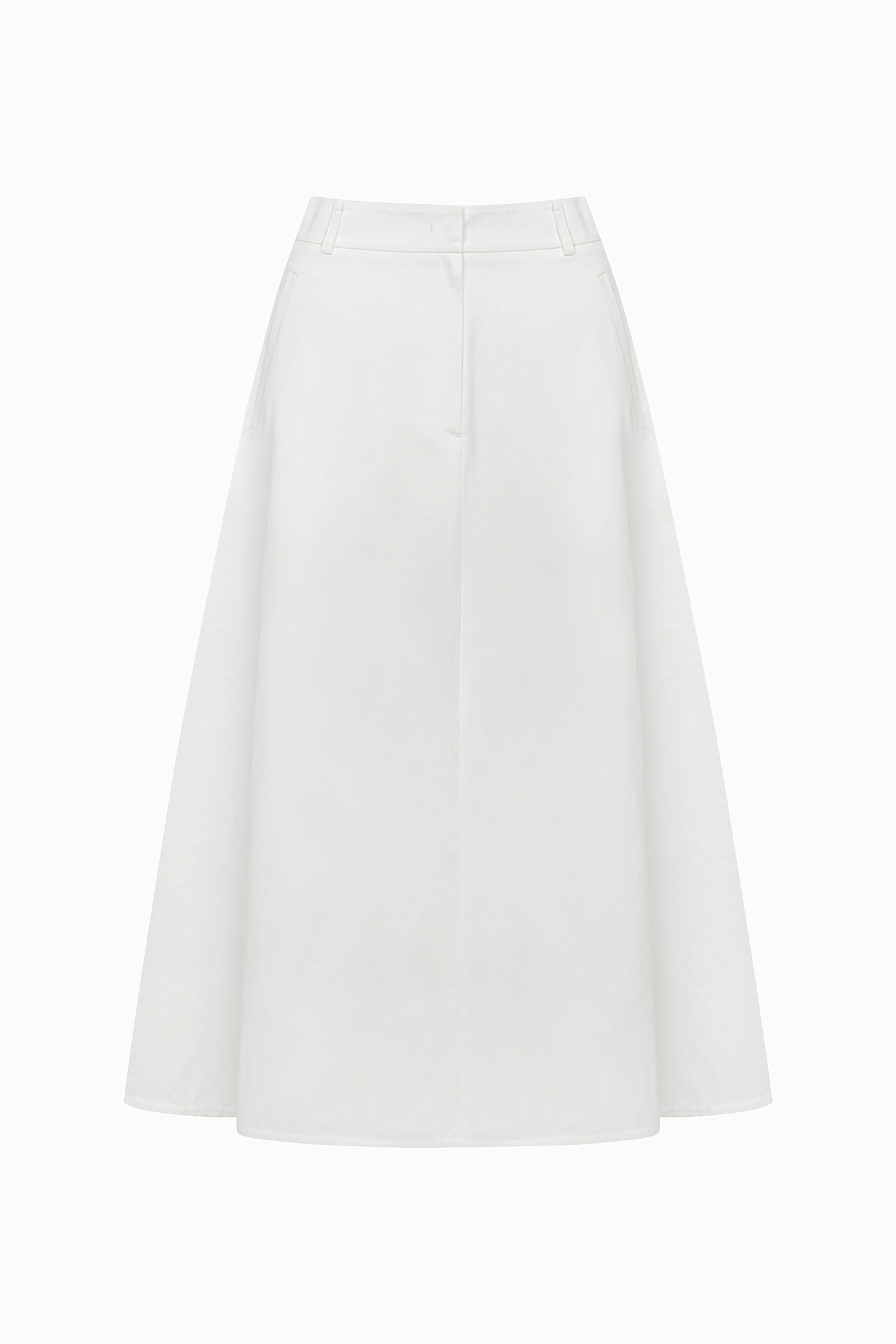 Basic Flare Skirt[LMBDSPSK403]-Ivory[4/26 예약배송]