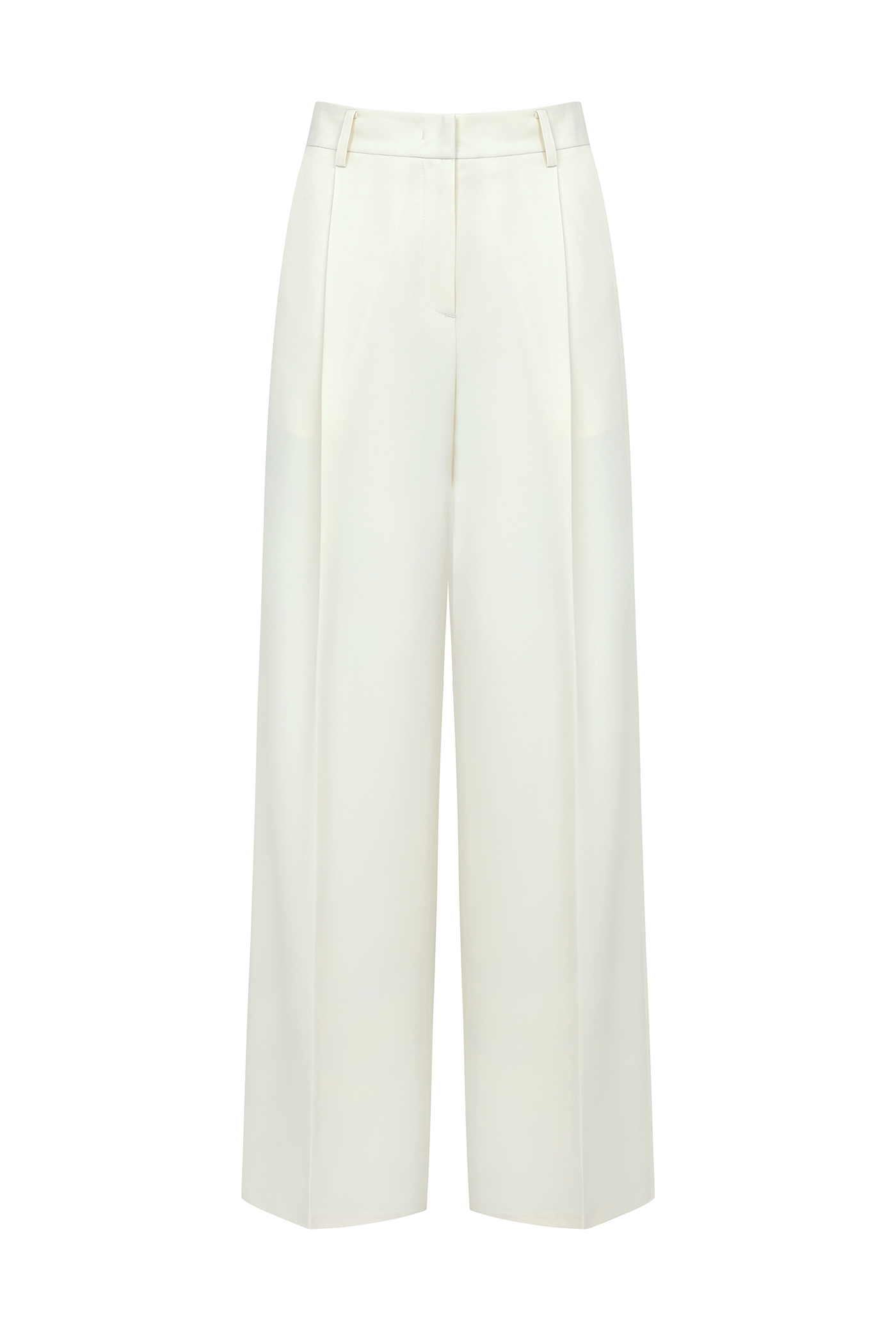 Summer One-Tuck Pants[LMBCSUPT503]-Ivory