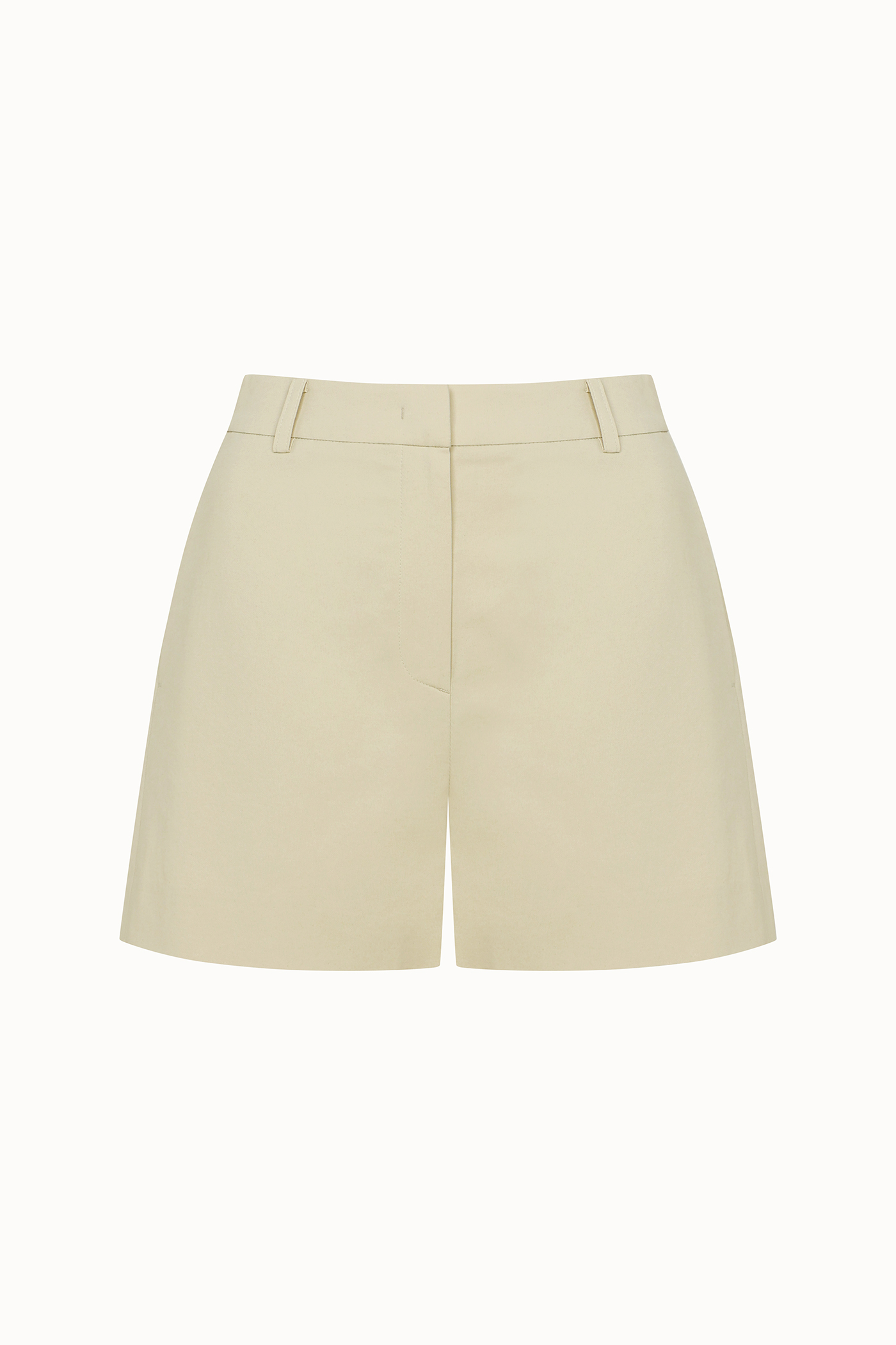 Minimal Cotton shorts[LMBDSUPT507]-Beige