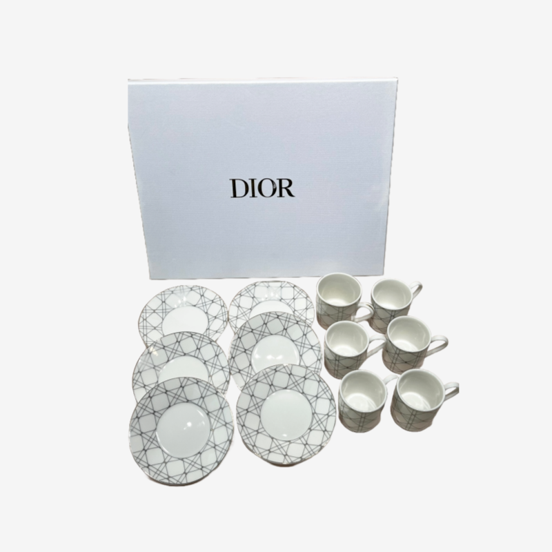 DIOR 까나쥬 에스프레소 잔 6종 SET(그레이)