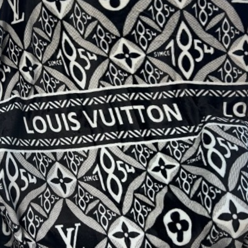 Louis Vuitton 모노그램 1854 담요(블랙)