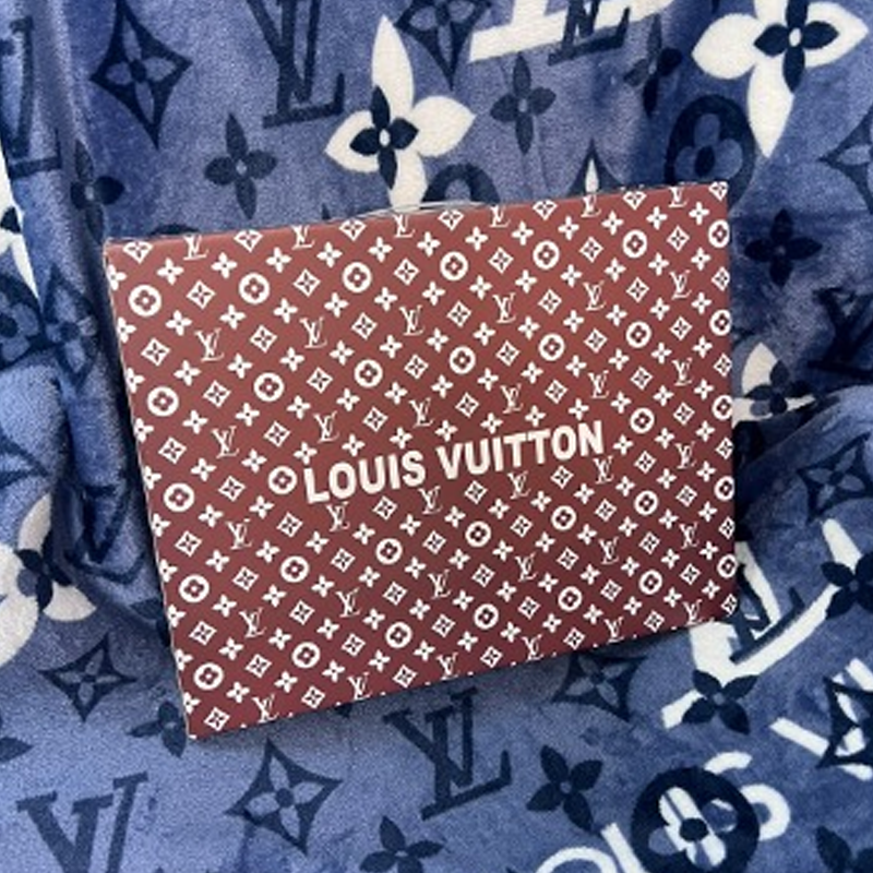 Louis Vuitton 모노그램 담요(블루)  ☆박스구성