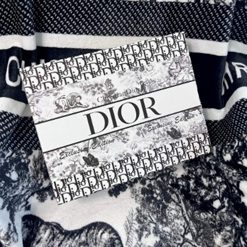 [2차 재입고] Dior 담요(블랙)