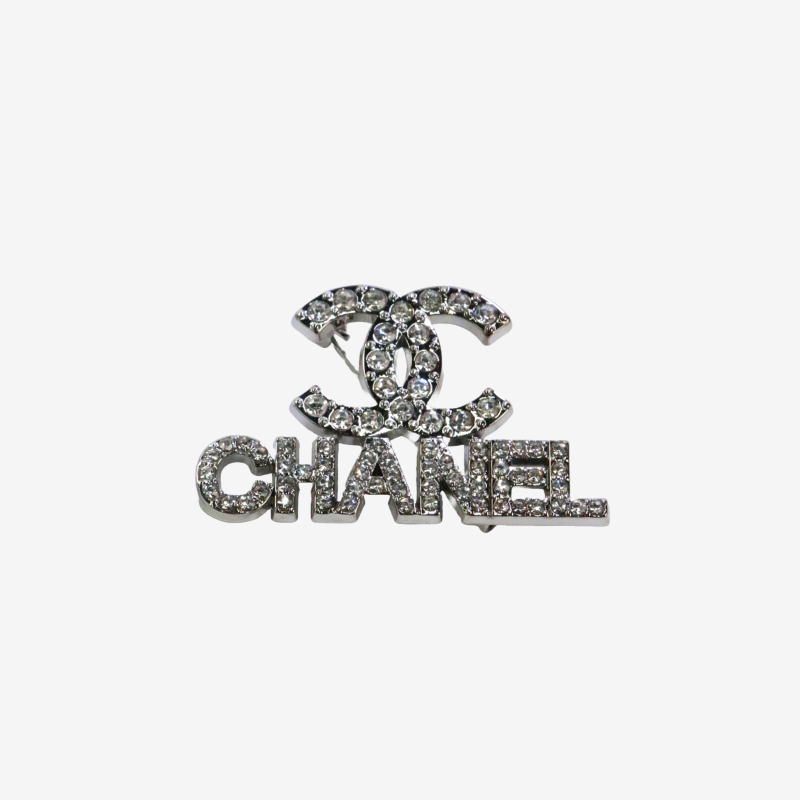 CHANEL 로고 이니셜 브로치