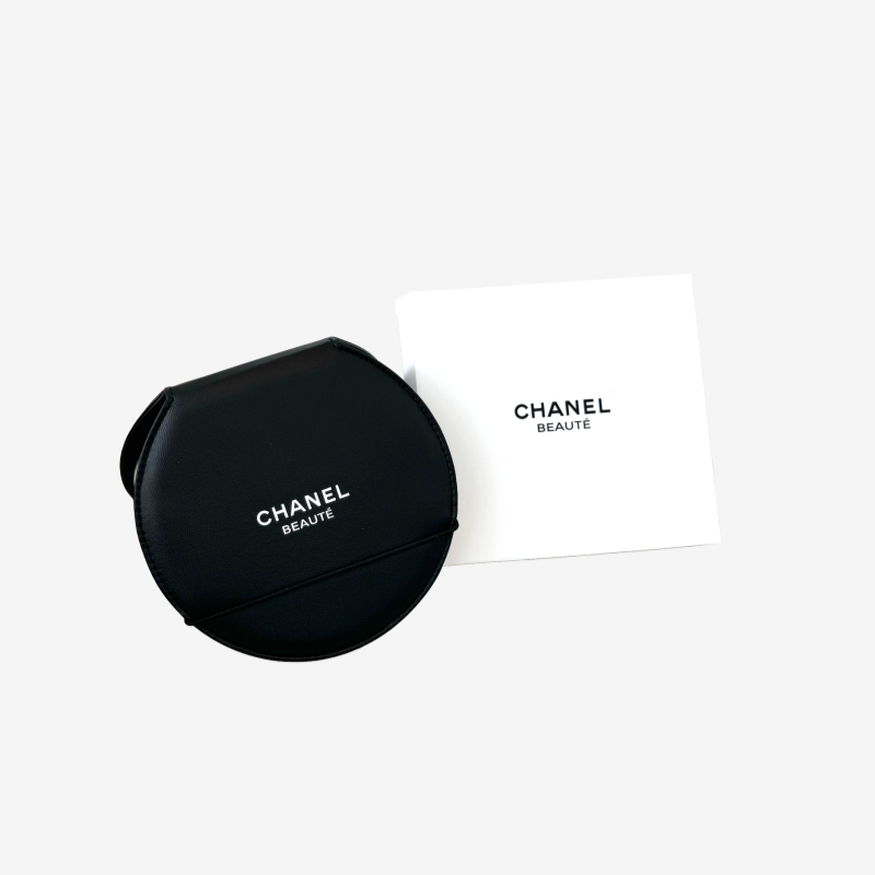 &#039;노벨티&#039; CHANEL 뷰티 원형 탁상 휴대용 거울(블랙)