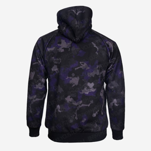 [낚시의류] 포그카모퍼플 YK 바람막이 안감 풀집업후드 Fishing Windbreakers - Camo Purple