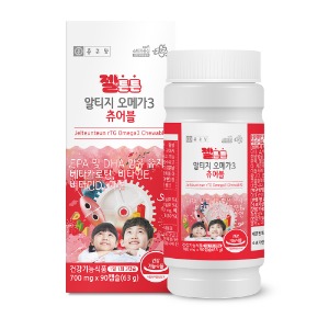 종근당 - 젤튼튼 알티지 오메가3 츄어블 700mg x 90캡슐