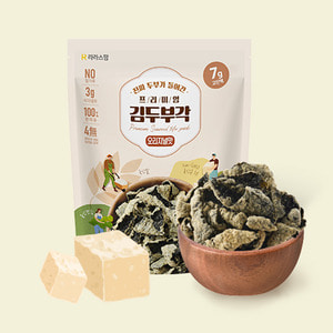 [라라스팜] 100%국산 김부각 김두부각 오리지널맛 30g