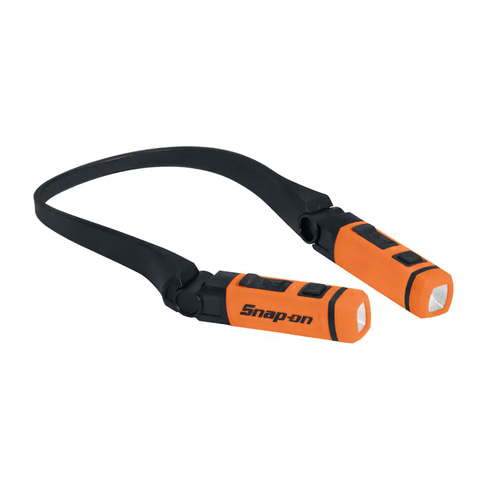 ECHDD012AO Neck Light with Removable Lights, Orange 스냅온 LED 탈착식 마그네틱 넥라이트 (오렌지)