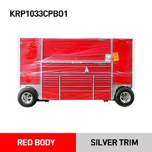 [15%할인] 마지막 한개!!  KRP1033CPBO1 Masters Series Tool Utility Vehicles (TUV), Triple Bank, Red 스냅온 마스터 시리즈 TUV 툴박스 레드