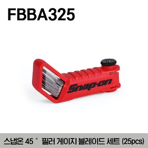 FBBA325 Offset 45° Feeler Gauge Blade Set (25pcs) 스냅온 45° 필러 게이지 블레이드 세트 (25pcs)