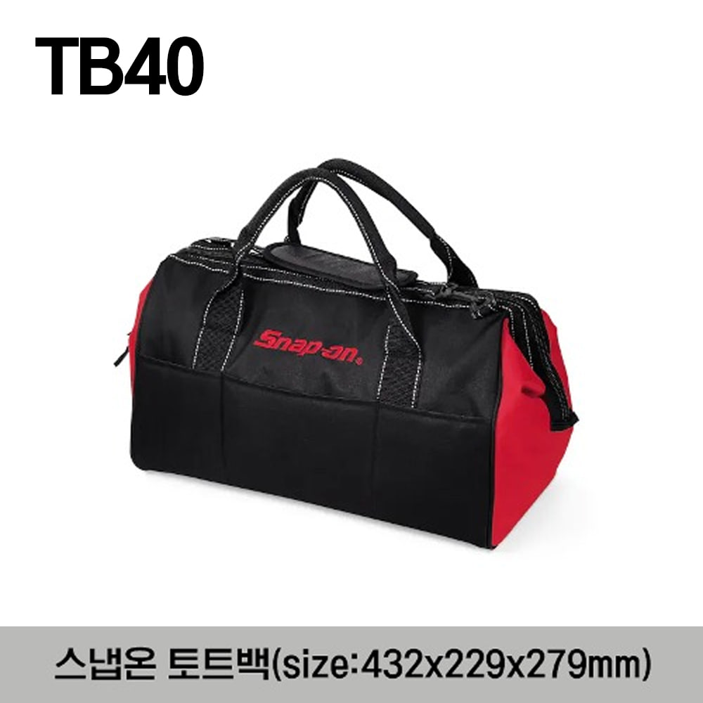 TB40 Tote Bag (size : 432 x 229 x 279 mm) 스냅온 토트백