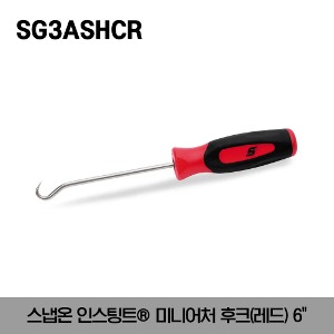 SG3ASHCR Instinct® Miniature Hook(Red) 스냅온 인스팅트® 미니어처 후크(레드)6&quot;/SG3ASHCR