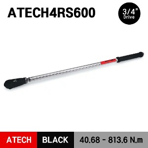 ATECH4RS600 3/4&quot; Drive TechAngle® Steel Electronic Torque Wrench (40.68 - 813.6 Nm) (30–600 ft-lb) 스냅온 3/4&quot; 드라이브 디지털 토크렌치 토르크렌치 (40.68 - 813.6 Nm)