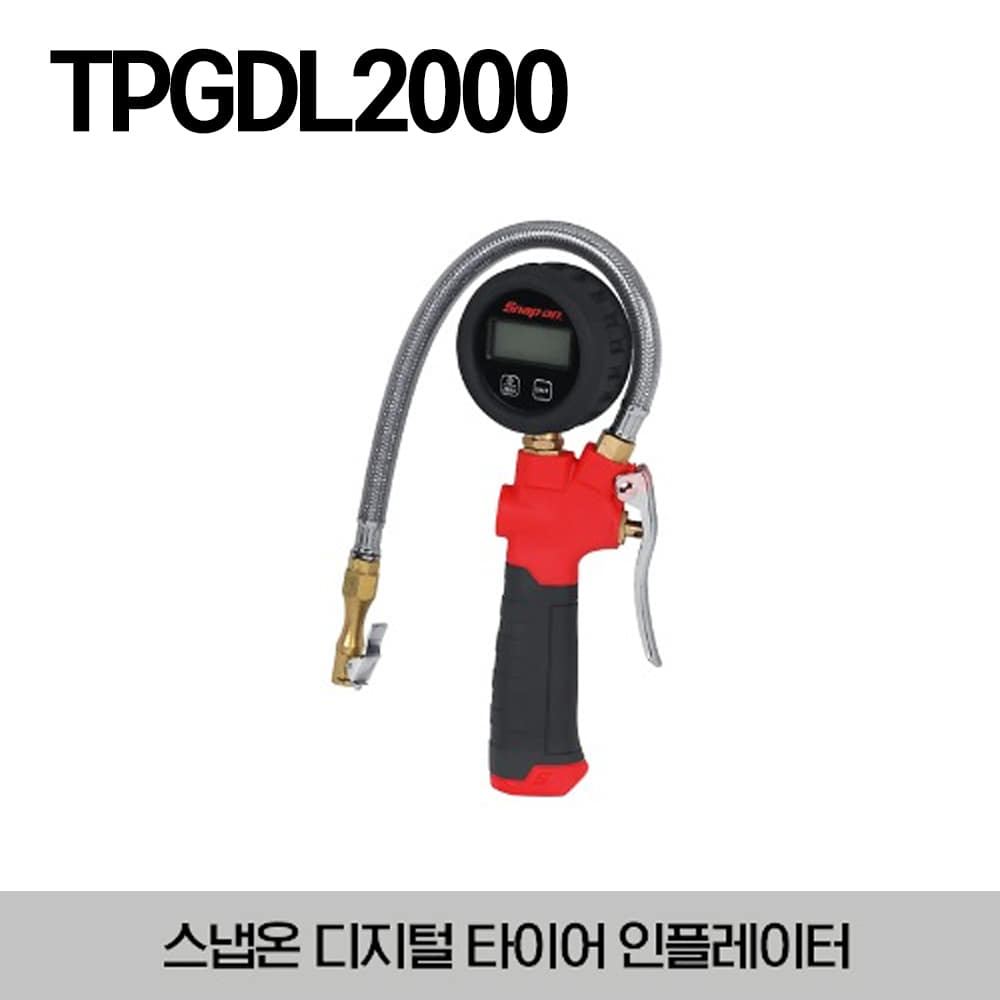 TPGDL2000 Heavy Duty Digital Tire Inflator 스냅온 디지털 타이어 인플레이터