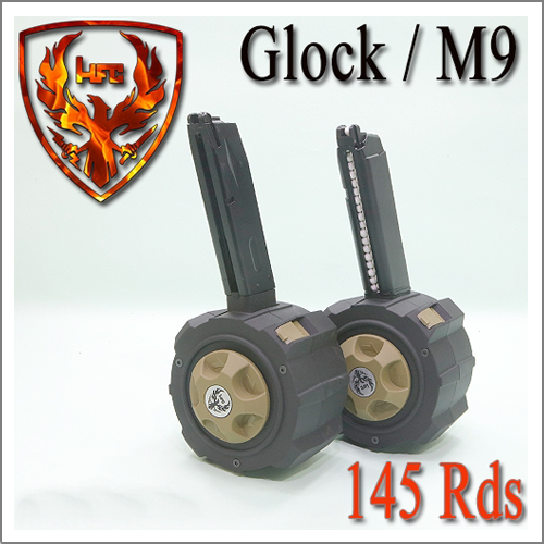 Gas Drum Magazine (Glock / M9)