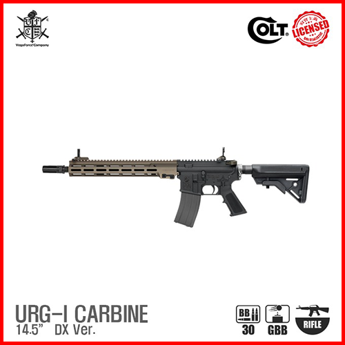 VFC URG-I CARBINE 14.5&quot; TB [DX Ver.] 블로우백 가스건(Colt 라이센스 풀각인)