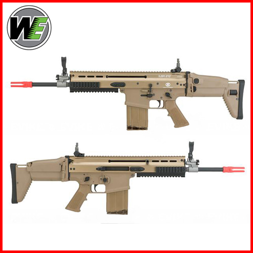 WE SCAR H GBB 가스라이플 소총 (TAN)