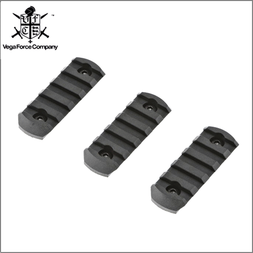 VFC QRS M-LOK Rail Section (5 Slot/BK) 3pcs