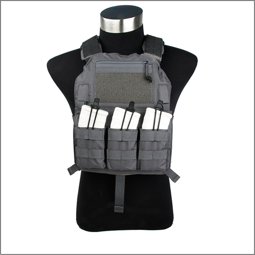 TMC 420 Plate Carrier (그레이) 베스트