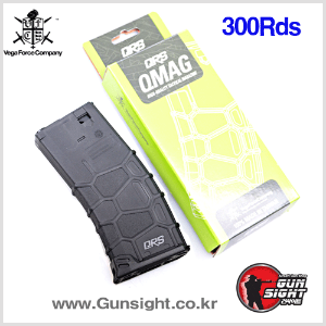 VFC QRS Hi-Cap magazine 300 rds 탄창 (BK)