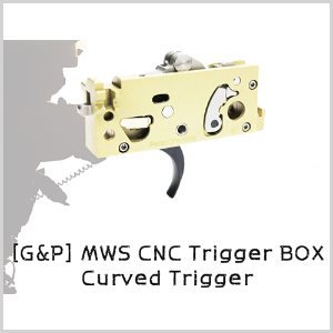 [G&amp;P] MWS CNC Trigger Box (Curved Trigger) MWS 옵션 트리거 풀세트