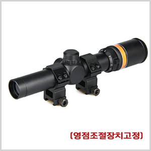 1.5~6 X 24 발광 Fiber 옵티컬 스코프 (영점조절장치고정)