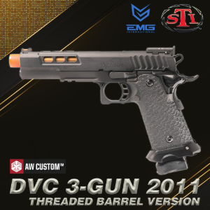 EMG / STI International™ DVC 3-GUN 2011 Pistol (Threaded)