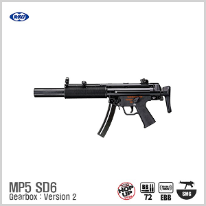 MARUI MP5 SD6 BK 블로우백 전동건