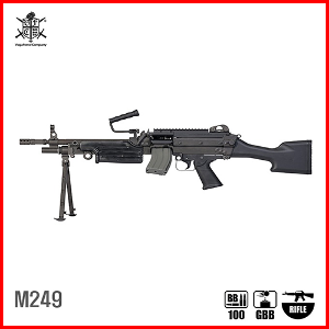 VFC M249 GBBR BK 블로우백 가스건