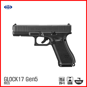 마루이 Glock17 Gen5 MOS GBB 핸드건