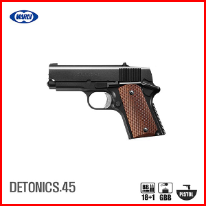 MARUI DETONICS 45 블랙 GBB 핸드건