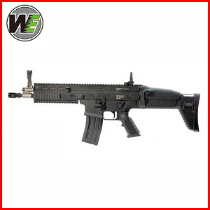 WE CYBERGUN FN SCAR L BLACK 스카 라이센스 버젼 GBB 가스건