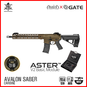 예약상품 [2024] VFC AVALON SABER CARBINE X GATE ASTER V2 AEG TAN 전동건