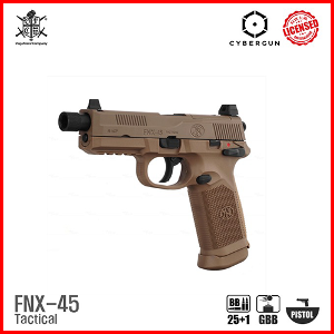 VFC FNX-45 TAN GBB 가스 핸드건 탄색