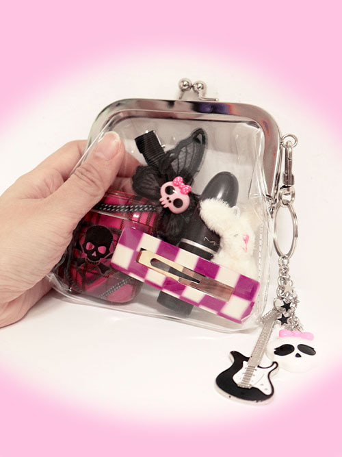 clear mini pouch