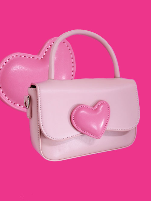 ugly heart mini bag (2color)