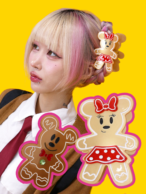 cookie hair pin (2type)