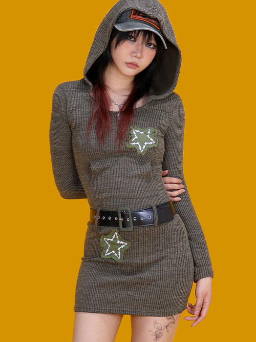 ani-sta hood dress