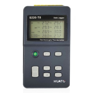 제이솔 데이터로거 온도기록계 이스코장비  HUATO 멀티8채널  S-220-T8