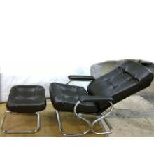 사우나의자 세트 안락의자 + 보조의자 휴게실 세트