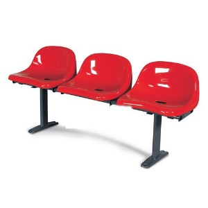 DI 벤치 MC1-S3 3인용 이동형 1410X380X665 플라스틱의자 운동장의자 휴게실의자