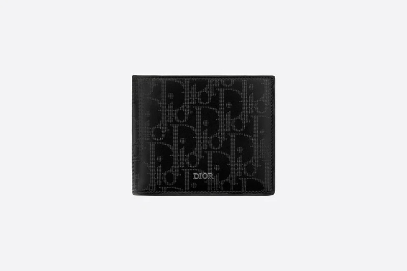 디올 지갑 블랙 Dior Oblique Galaxy 가죽  2ESBH027VPD_H03E