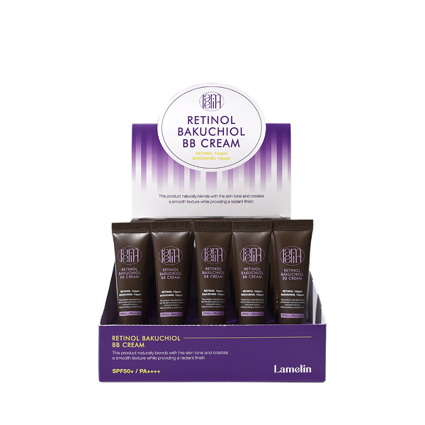 2025年最新入荷 Retinol Lamelin Bacucciol LAMELIN - Cream BB ベースメイク・フェイスメイク