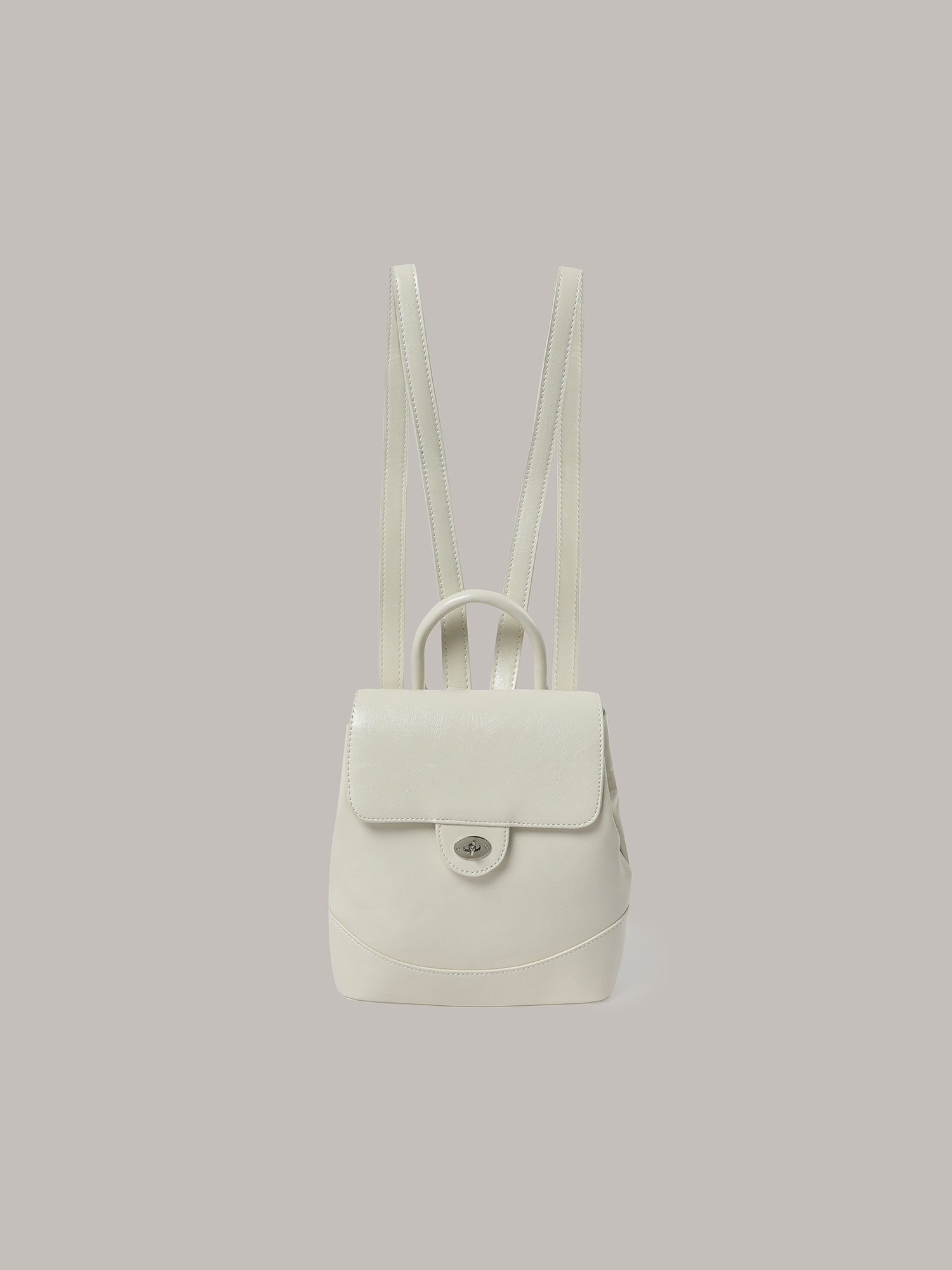 [리퍼브] Sally Mini Backpack - Ivory
