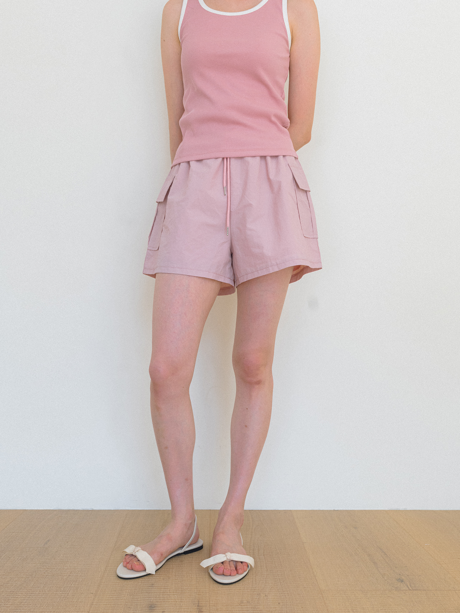 One-mile Cargo Shorts - Pink