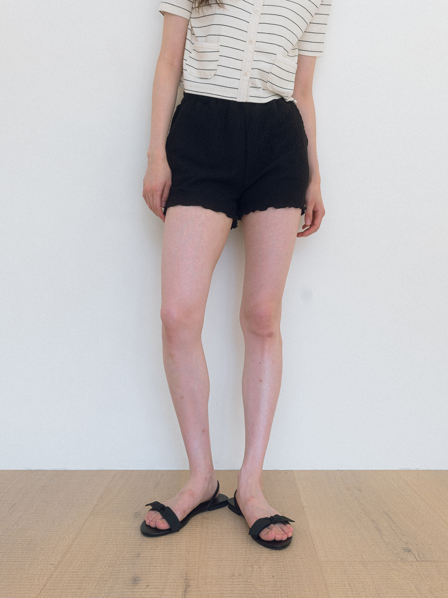 Summer Wave Shorts - Black