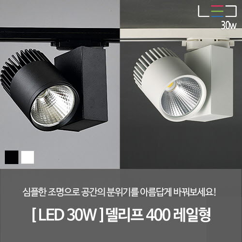 [LED 30W] 델리프 400 레일형