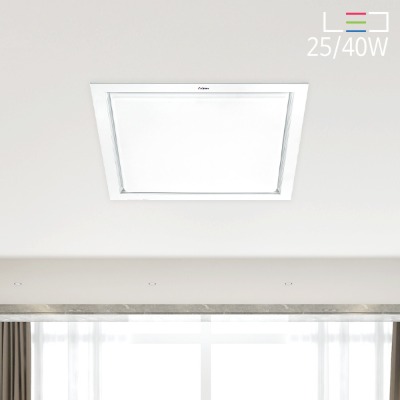 [LED 25/40W] 벤트 정사각 매입등 300/400mm