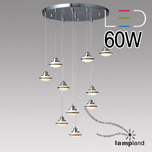 [LED 60W] 아폴로10등(원형)